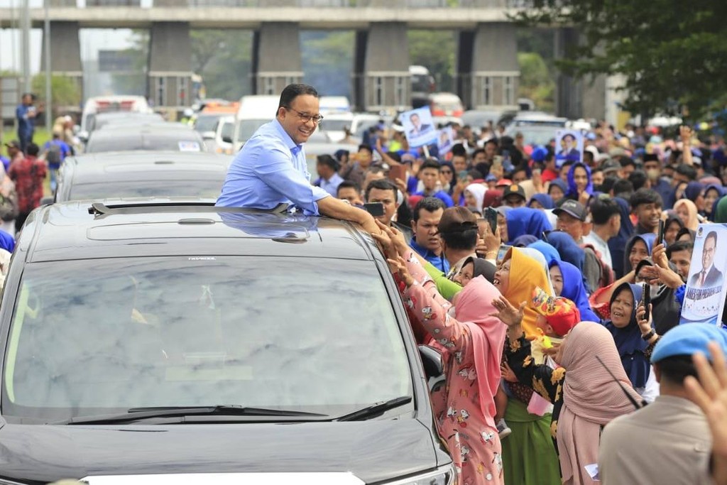 Foto Safari Politik Perdana Anies Baswedan di Medan 1