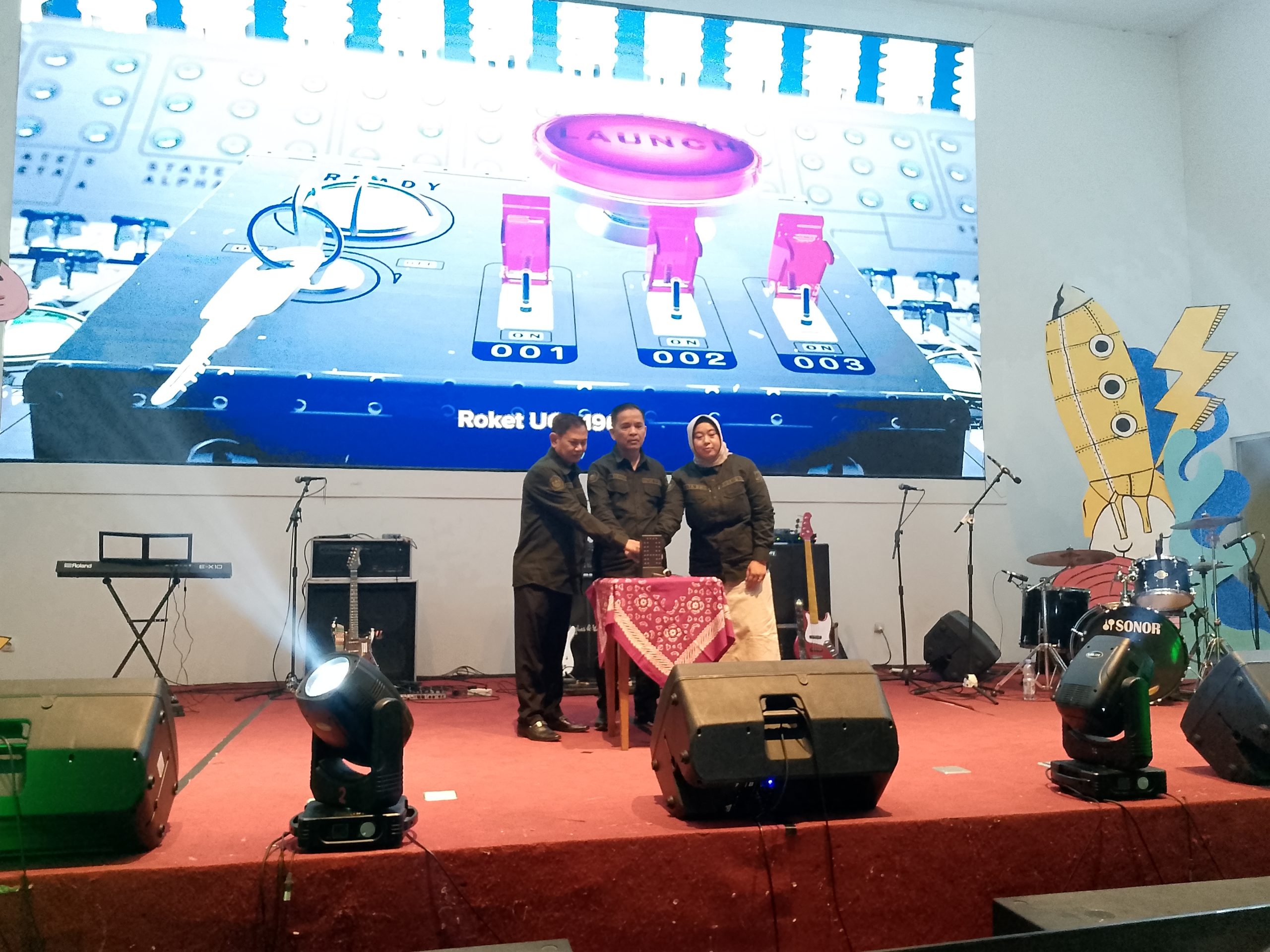 Universitas Swadaya Gunung Jati (UGJ) Cirebon resmi menggelar Grand Launching Penerimaan Mahasiswa Baru (PMB) Tahun Akademik 2026-2027. (Foto: dok. wan)