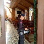 Tim Jibom Gegana Satbrimob Polda Jabar Sterilisasi Gereja di Kota dan Kabupaten Cirebon