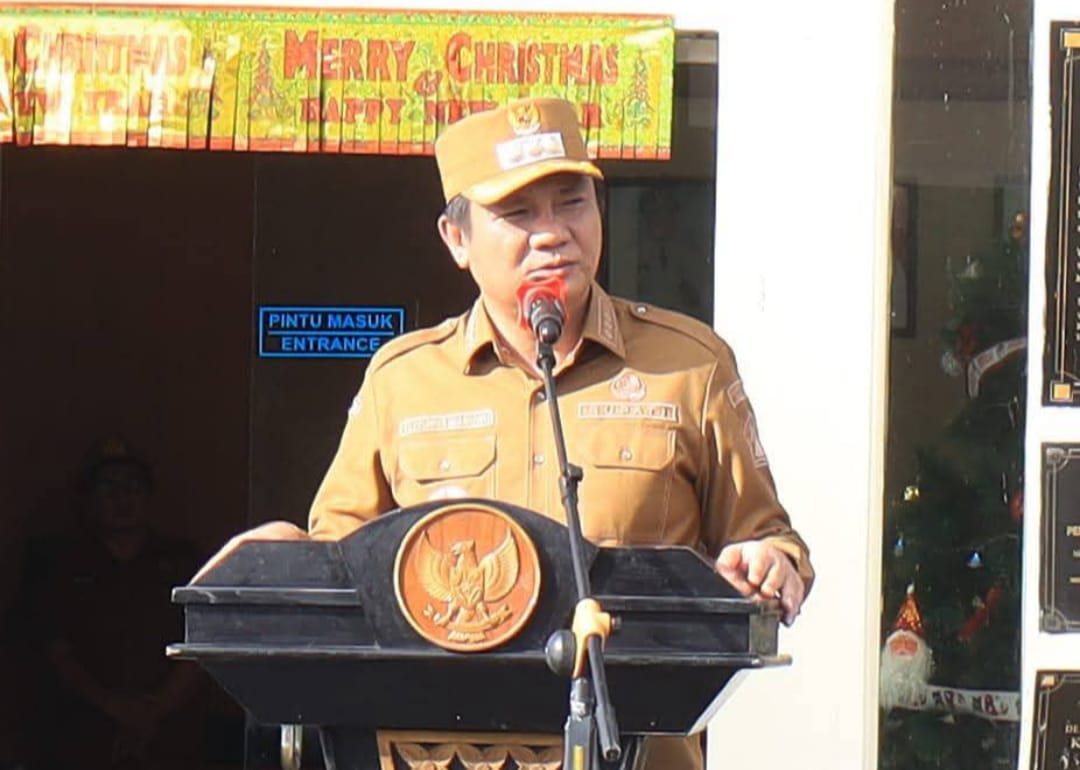 Bupati Nias Barat, Eliyunus Waruwu, S.Pt., M.Si. (Foto: dok. peringatan)