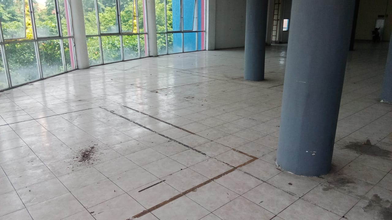 Kondisi lantai 3 Pasar Bulu, Semarang. (Foto: dok. alfin)
