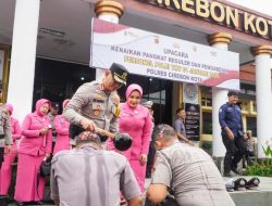 Naik Serentak! 78 Personel Polres Cirebon Kota Resmi Pakai Pangkat Baru